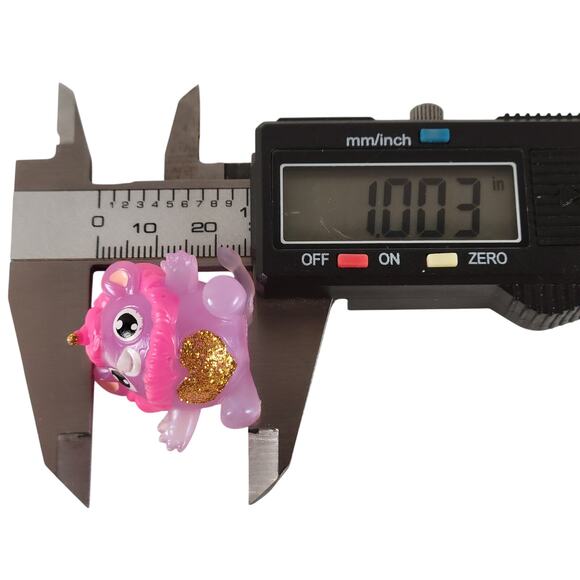 Rainbocorns Glitter Heart Mini Figures Lot of 3 Collectible Toy Figures 1” Set - Picture 4 of 7